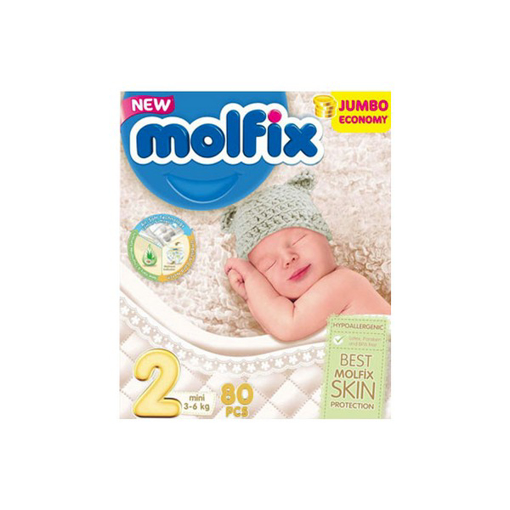 Picture of Molfix Baby Diaper Belt 2 Mini 3-6 kg 80 pcs