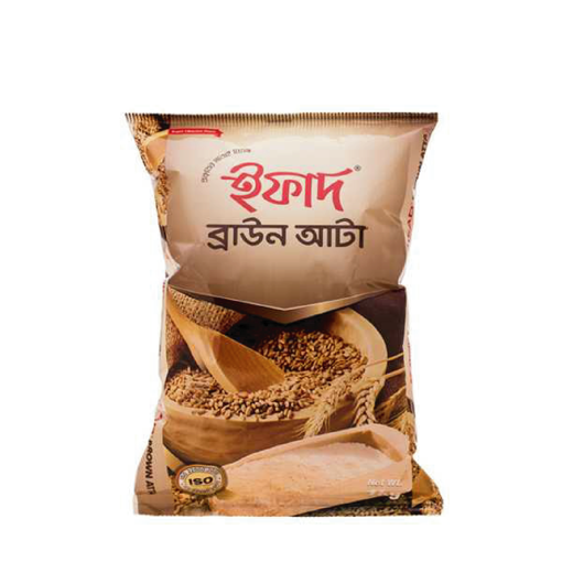 ইফাদ ব্রাউন আটা ১ কেজি  এর ছবি