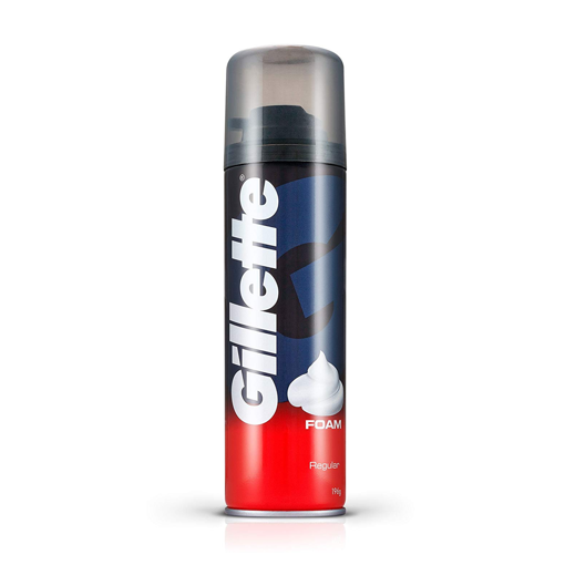 জিলেট শেভিং ফোম রেগুলার ১৯৬ গ্রাম এর ছবি