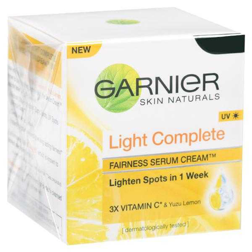 Picture of Garnier Light Complete Serum Cream UV 45 gm