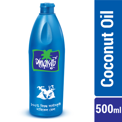 প্যারাসুট নারকেল তেল ৫০০ মিলি এর ছবি