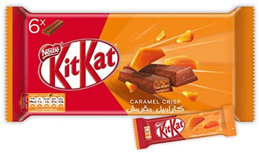 নেসলে কিট ক্যাট ২ ফিঙ্গার কারামেল ক্রিস্প ১৯.৫ গ্রাম এর ছবি