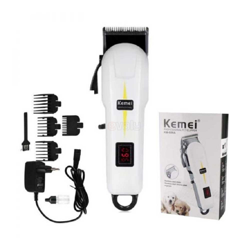 কেমেই হেয়ার ক্লিপার (হোয়াট এন্ড ব্ল্যাক) কে এম ৮০৯এ ১ পিস এর ছবি