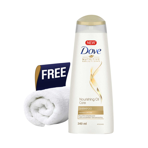 Picture of Dove Shampoo Nourishing Oil Care (Towel Free) 340 ml