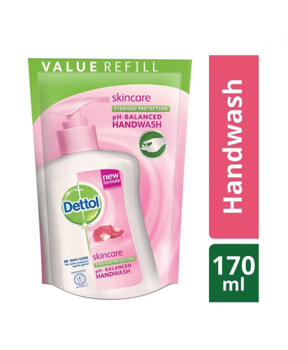 ডেটল হ্যান্ড ওয়াশ স্কিন কেয়ার রিফিল পলি ১৭০ মিলি এর ছবি