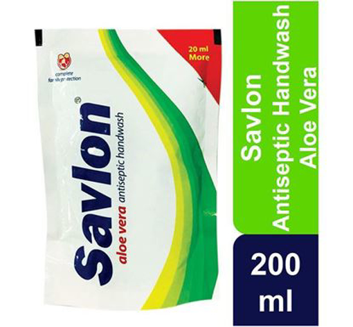 স্যাভলন এ্যালোভেরা অ্যান্টিসেপ্টিক হ্যান্ডওয়াশ রিফিল ২০০ মিলি এর ছবি